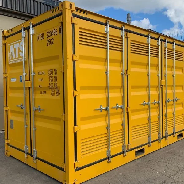 Contenedor de transporte para materiales peligrosos