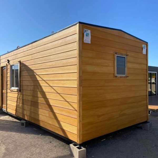 Contenedor Cabaña Manio de 18m² — Casa Modular Completa