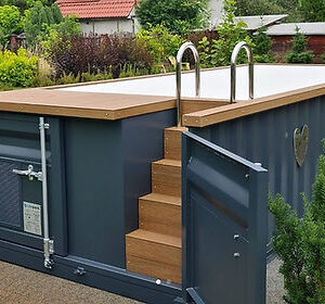 Piscina contenedor Premium