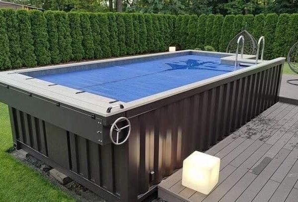 Piscina Contenedor 20 Pies – Modelo Compacto Multinivel